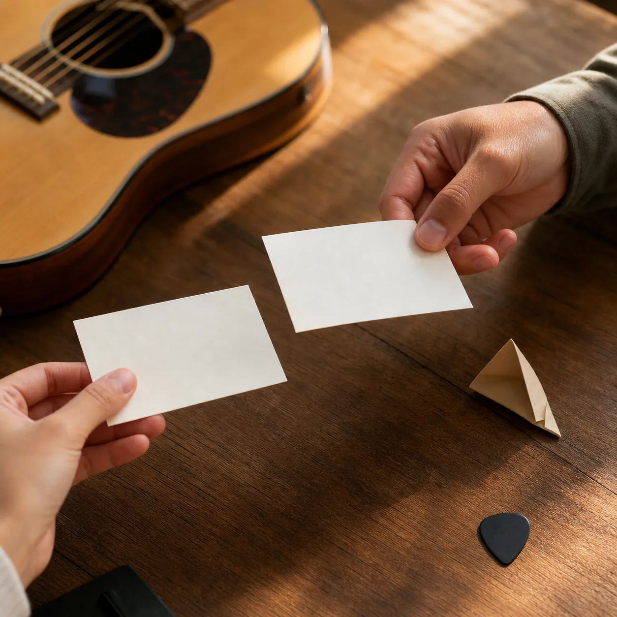 Make a two-card keepsake