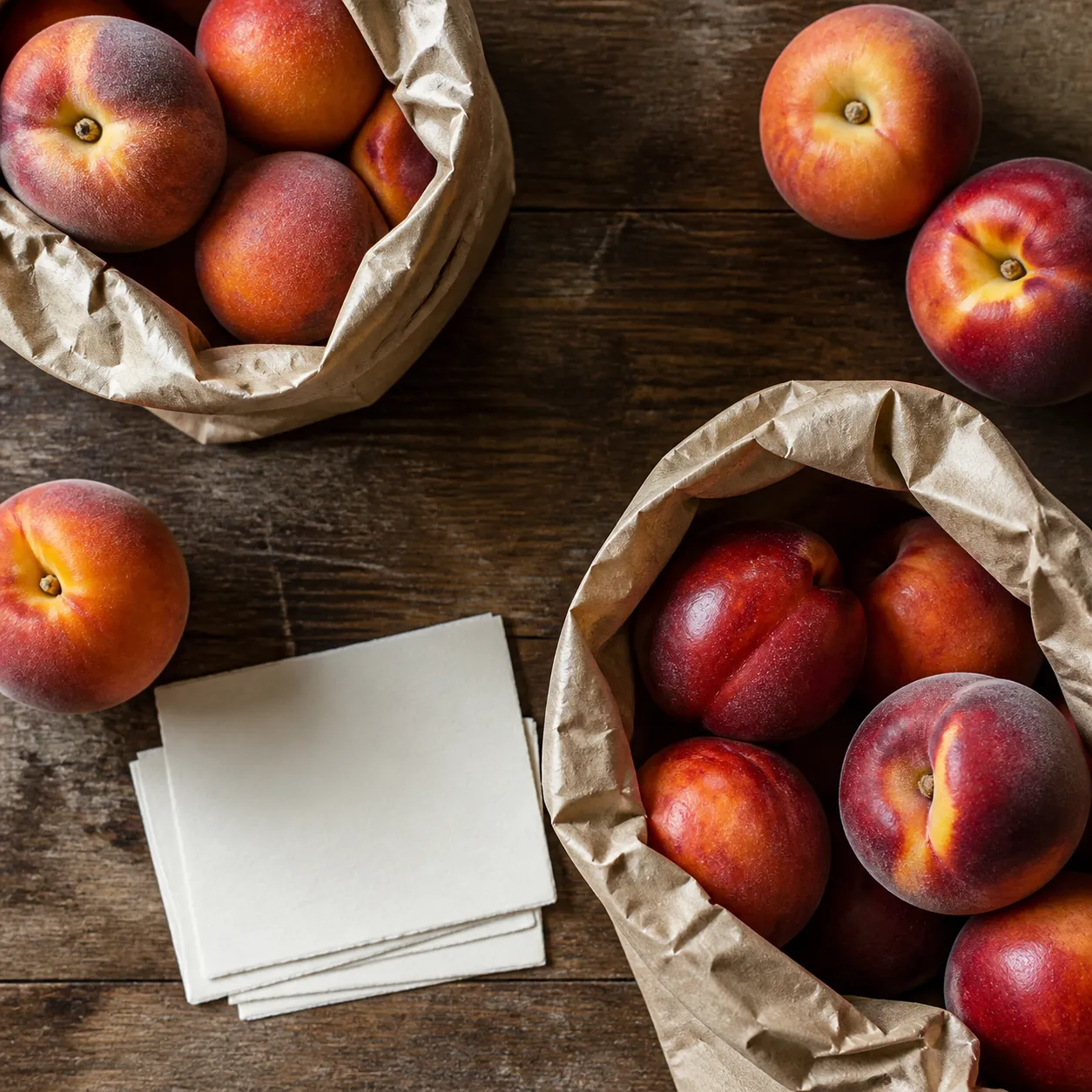 Garder la nuance d’un fruit de fin d’été