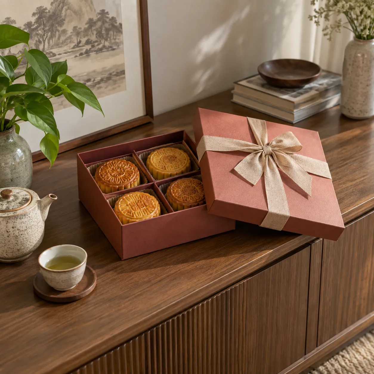 Một hộp bánh, một lời nhắn