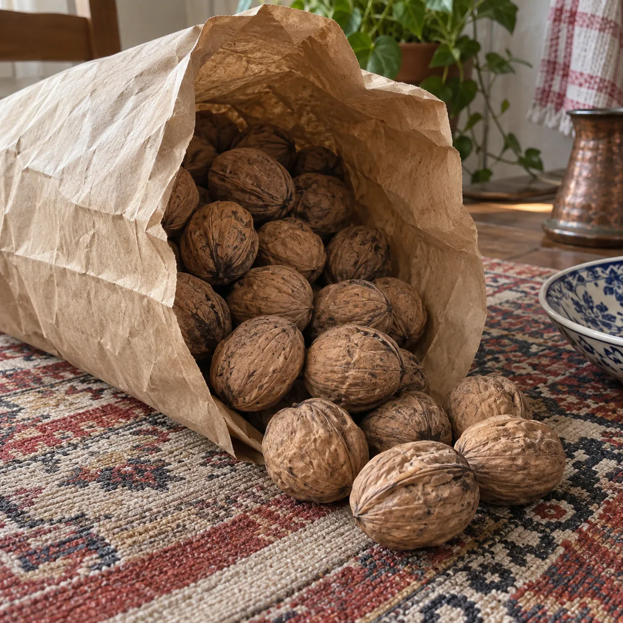 Kâğıt torbadaki düzen
