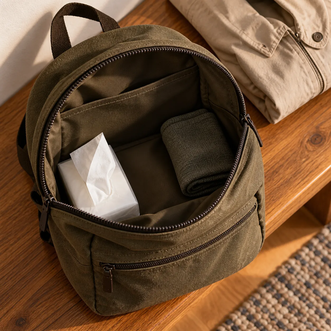 Die Tasche passt zum aktuellen Regelwerk