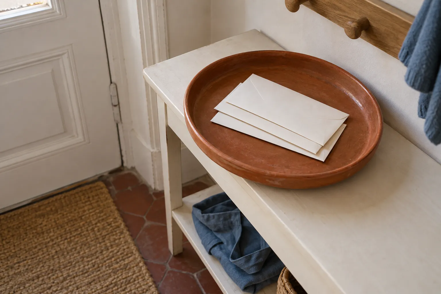 Un endroit précis pour poser le courrier