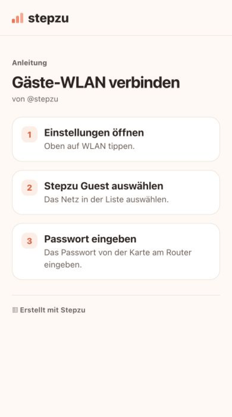 Schick den Link