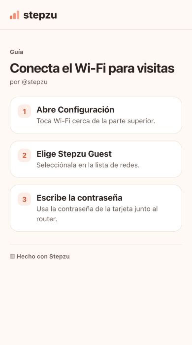 Envía el enlace