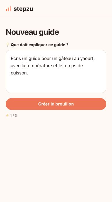 Décris ce qu’il te faut