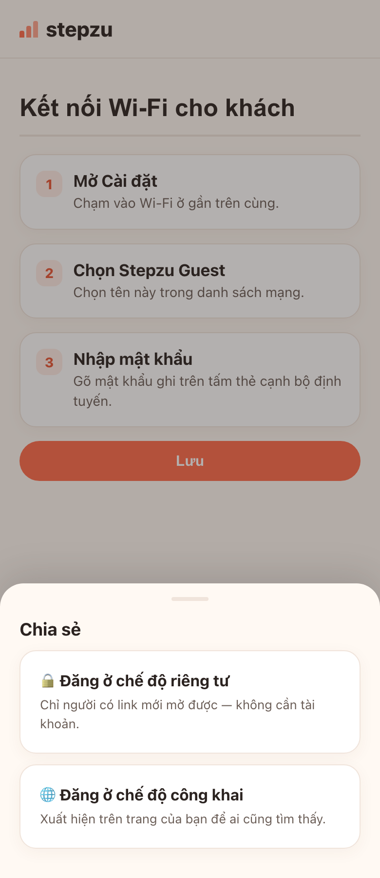 Chia sẻ khi đã ổn